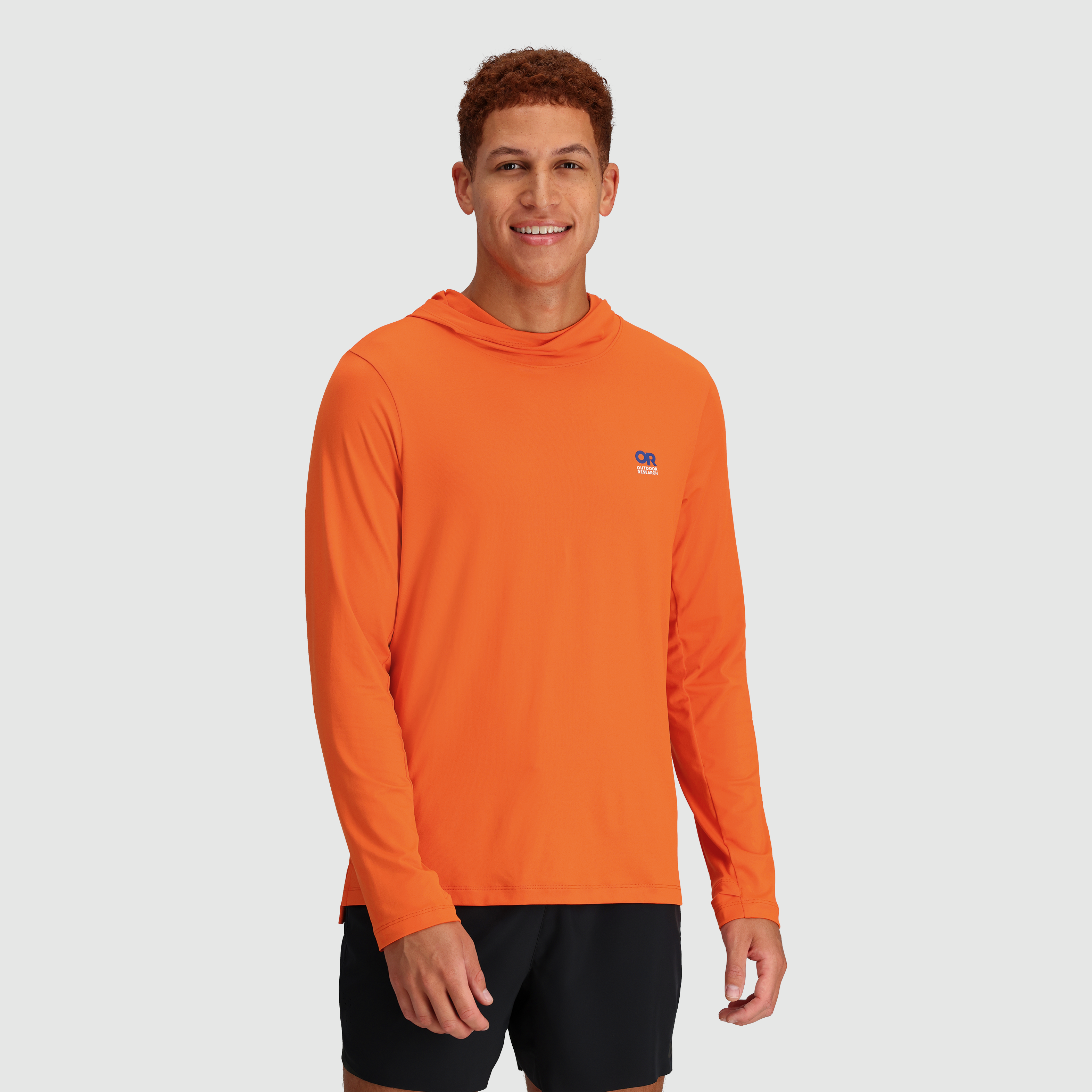 Outdoor Research ActiveIce Spectrum Sun Hoodie - Men's L Titanium