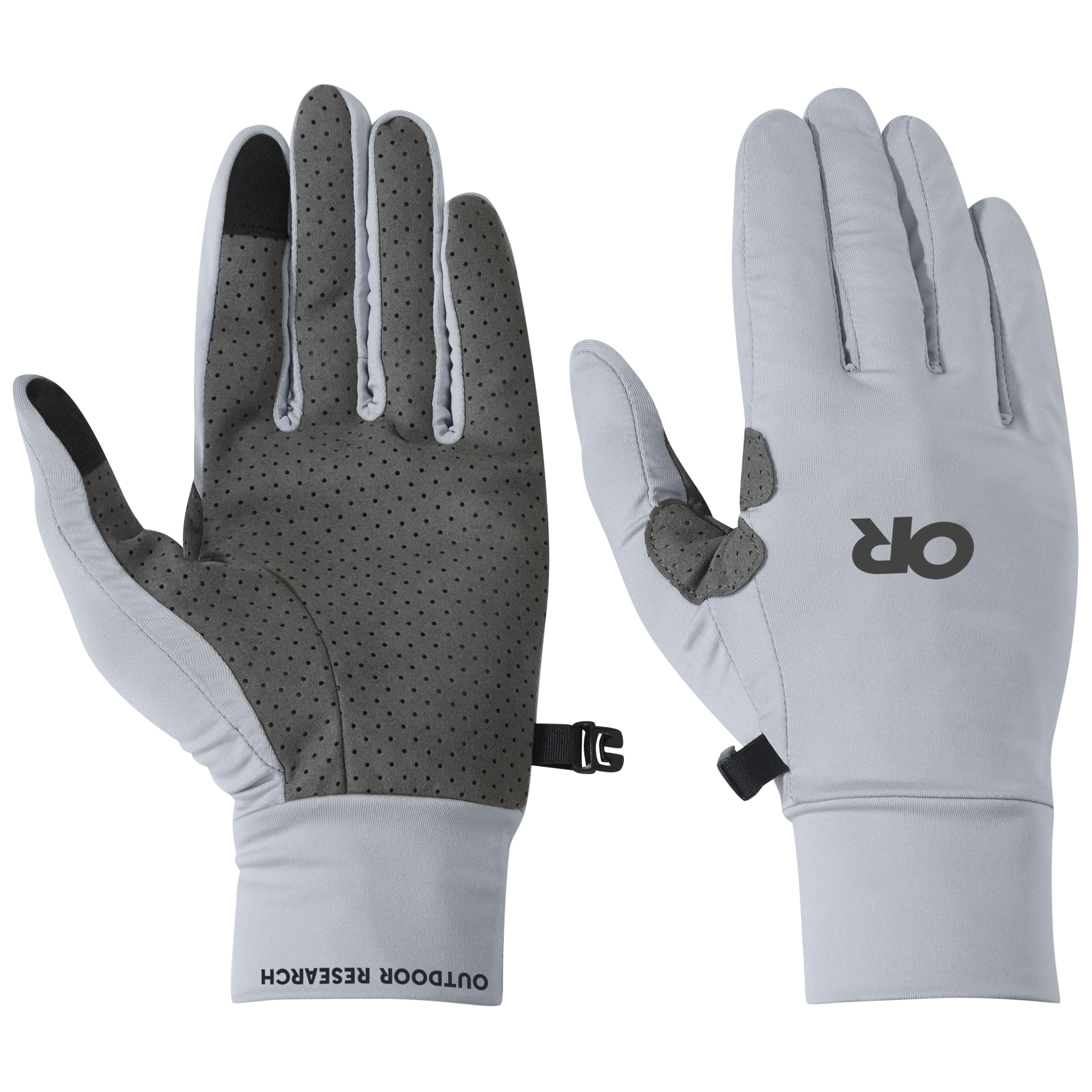 Outdoor Research ActiveIce Chroma Full Sun Gloves - Titanium Grey, S