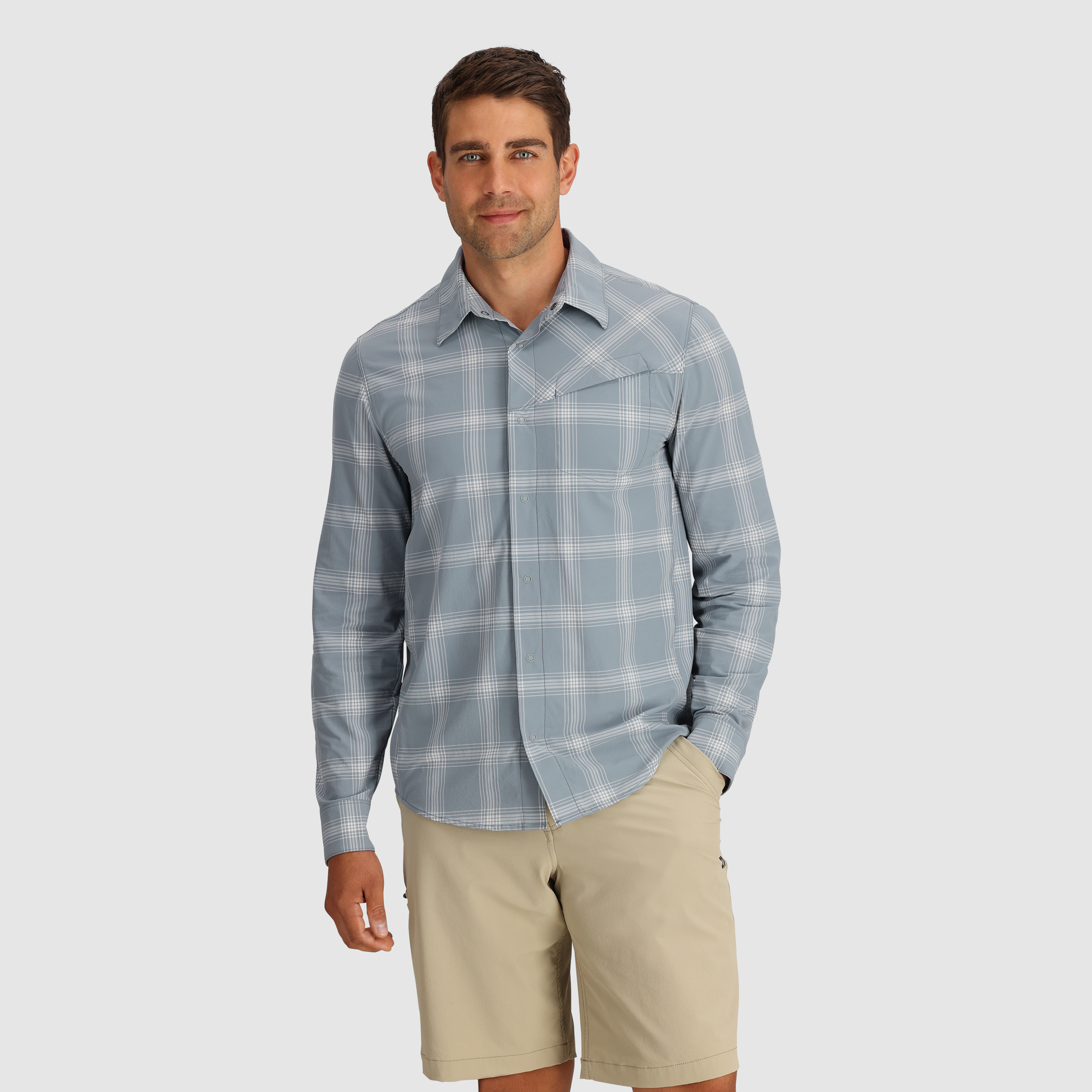 Men's Summer Sun Protection Clothing, Thin Sports Leisure Breathable Shirt,  Sunwear Coat, Ultra Thin Jacket Shirt Short Men