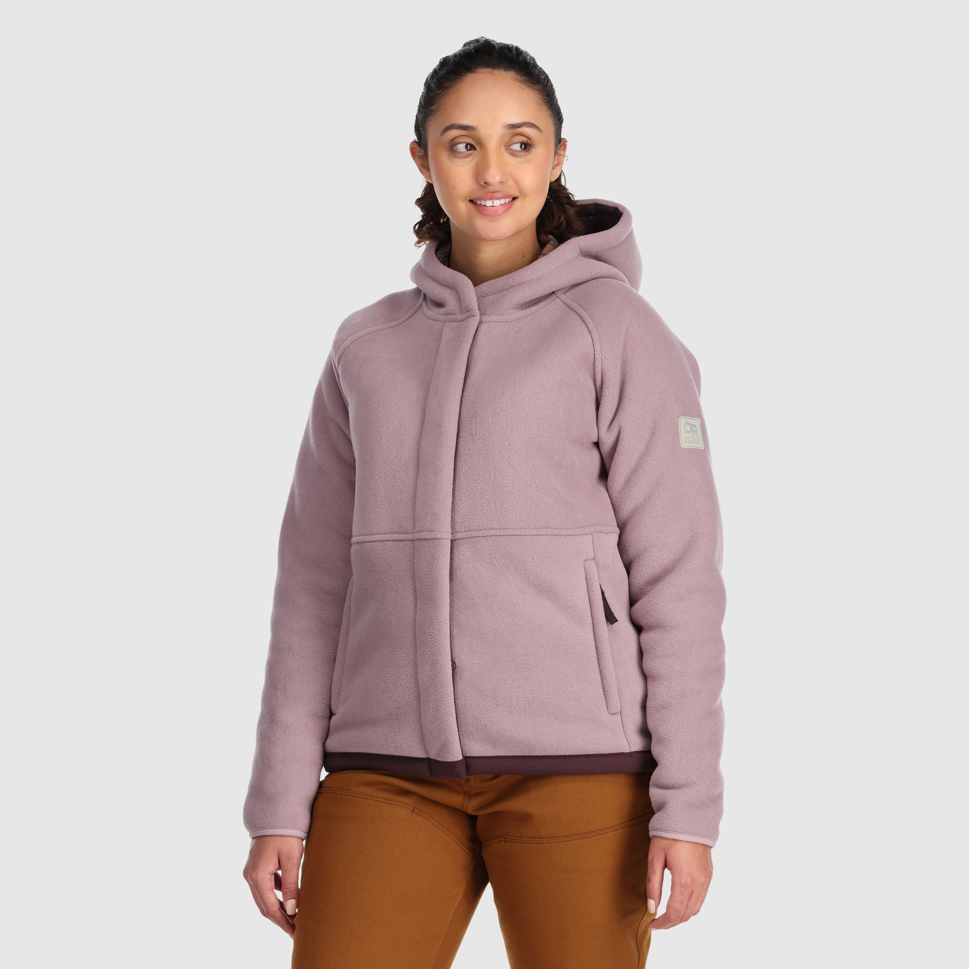 Fleece Sherpa jackets are the ultimate cold weather uniform right now