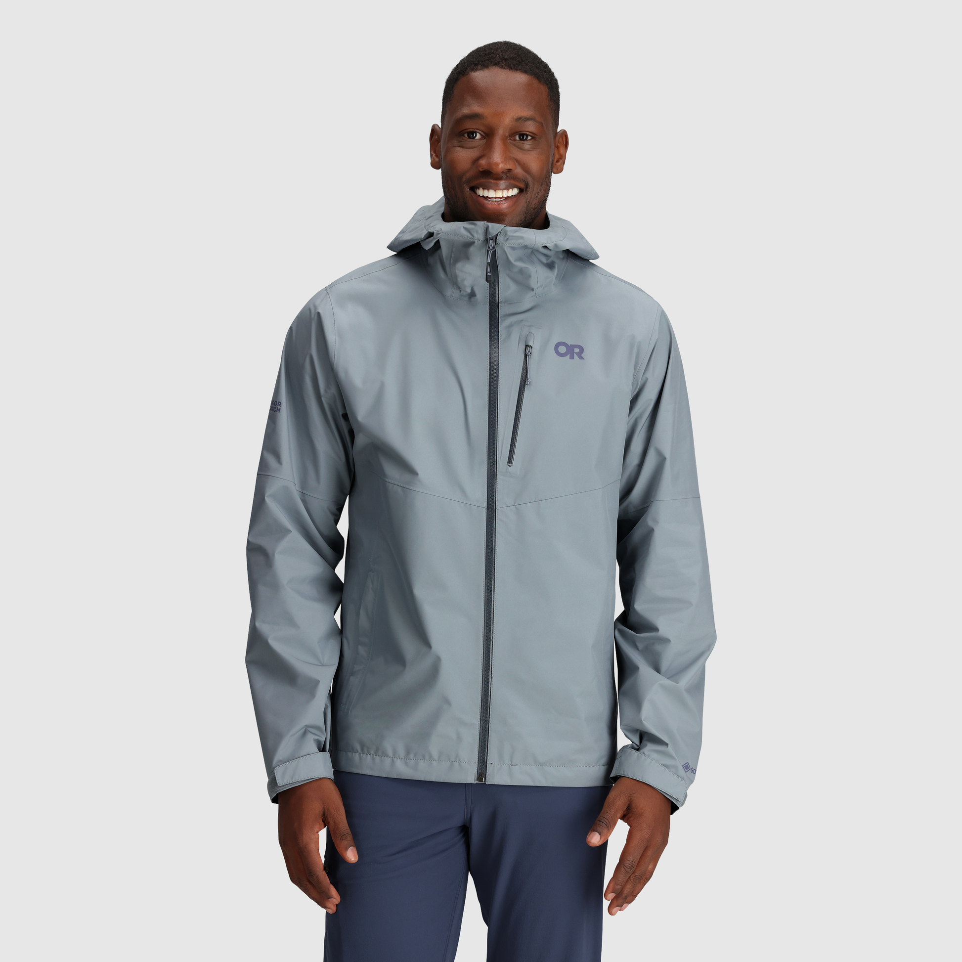 Outdoor windproof waterproof multi-function men's jacket