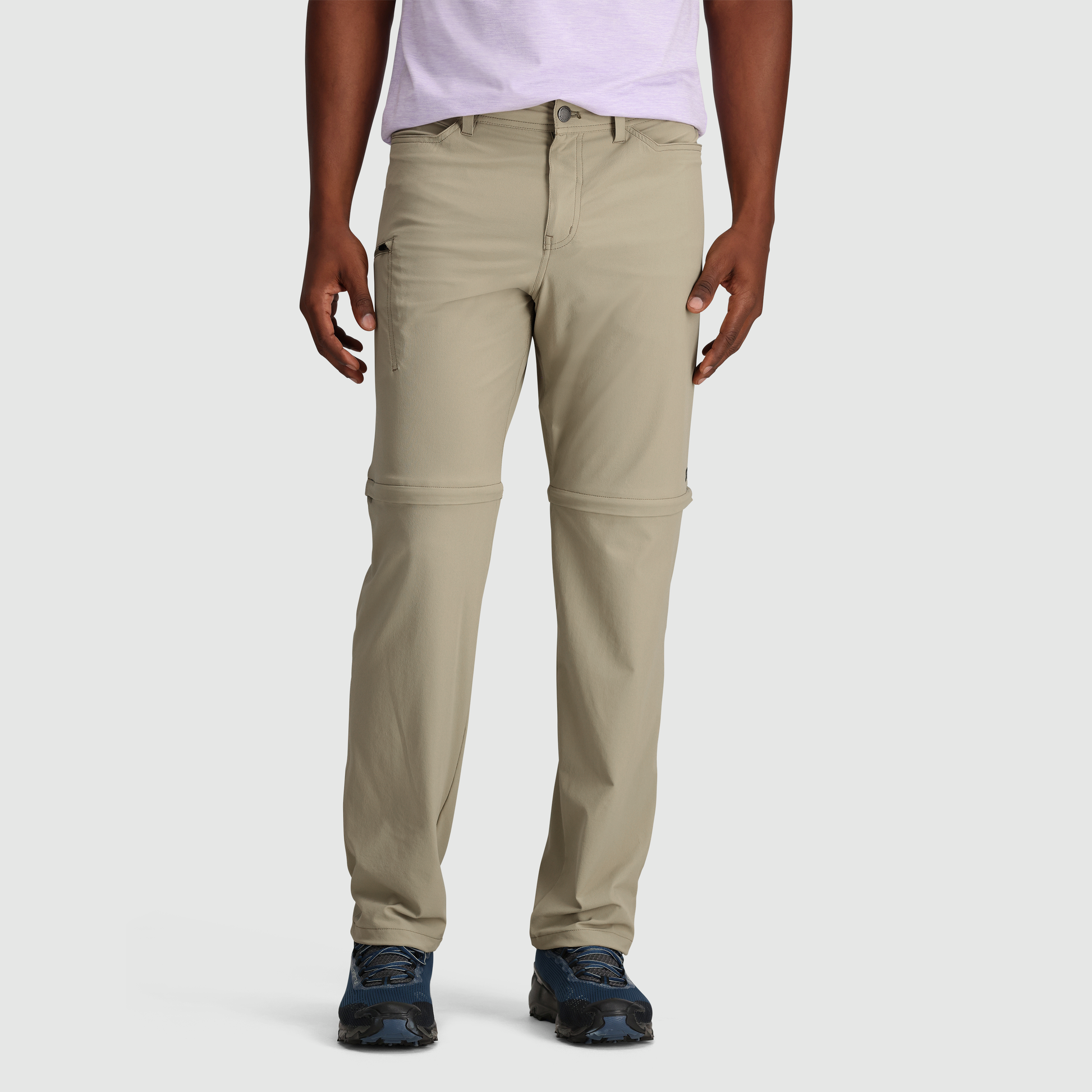 Men's Stretcher Khaki Trousers in Central Division - Clothing
