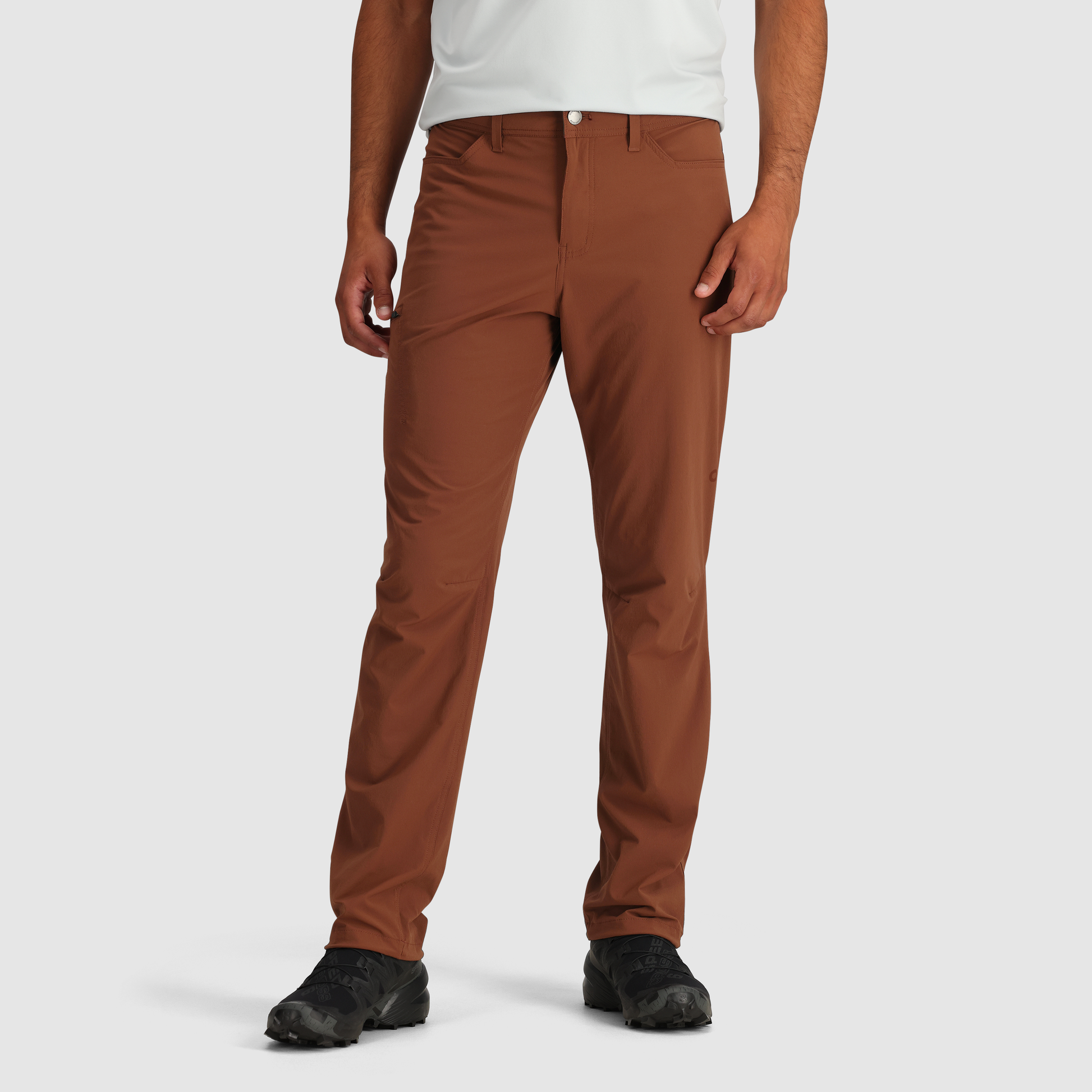 Buy Gsoon Men's Lycra Trouser (Off White Color) (X-Large) at