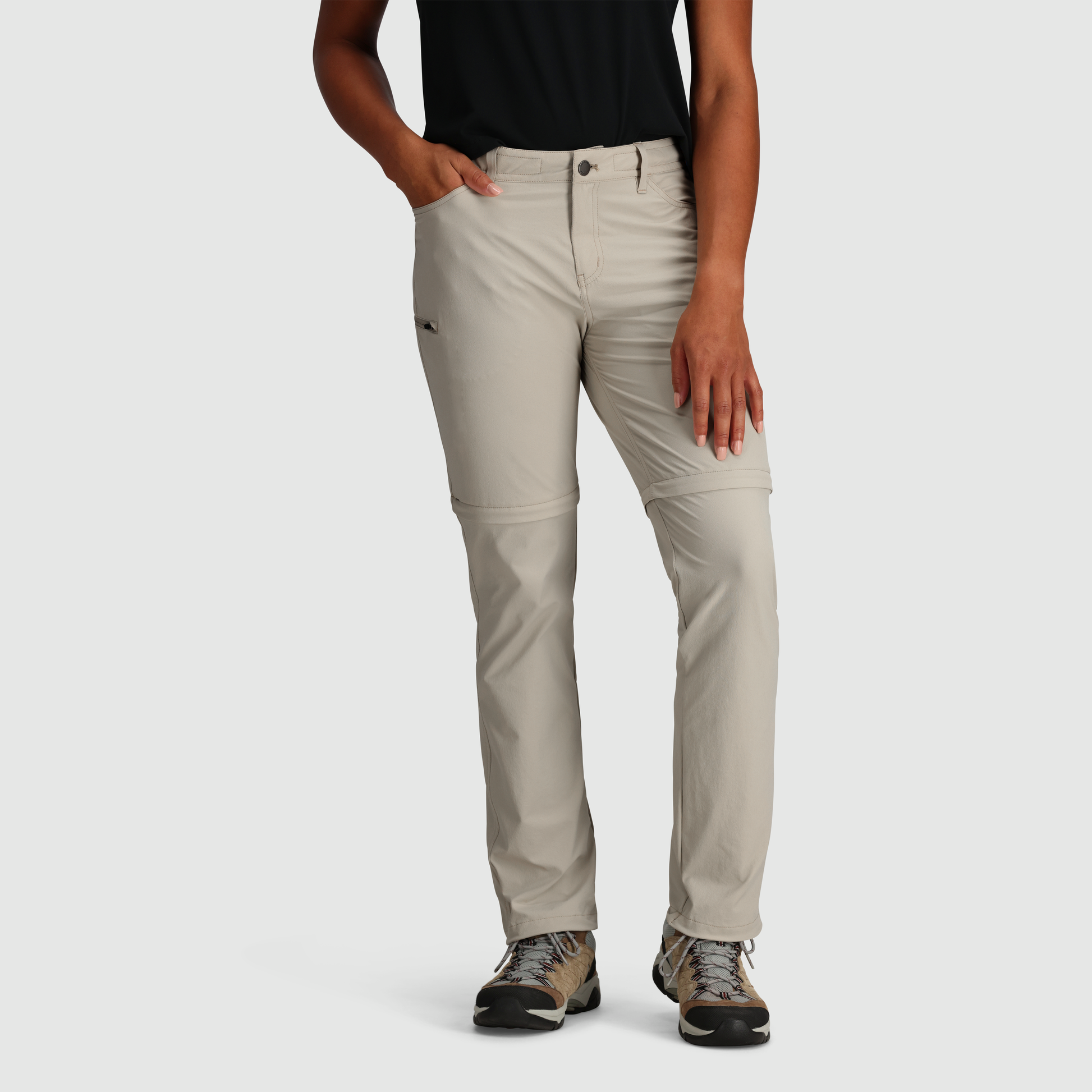 Outdoor Research Women's Ferrosi Convertible Pants Black / 6 / Regular