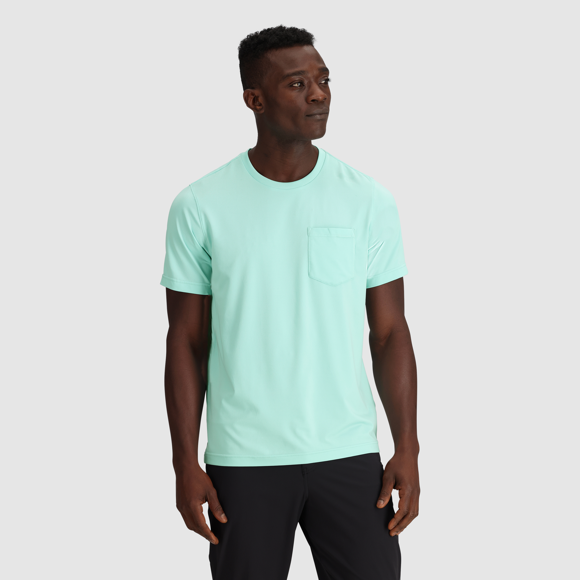 Skims T-shirt in Green for Men