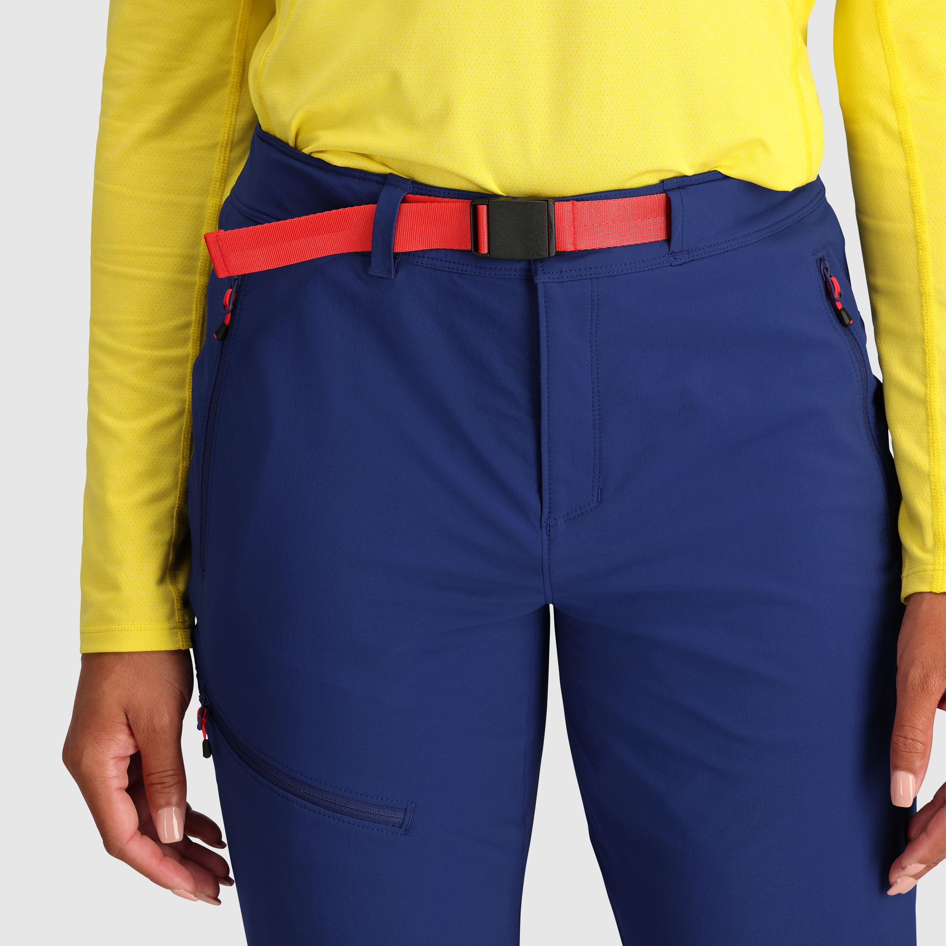 B1 :: Waistband Detail with Adjustable Belt / 