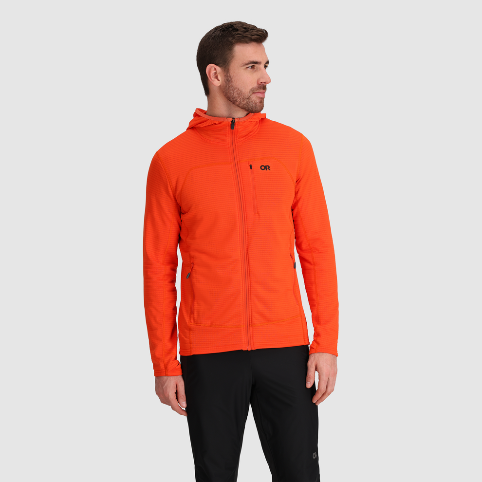 Men's Vigor Grid Fleece Full Zip Hoodie | Outdoor Research