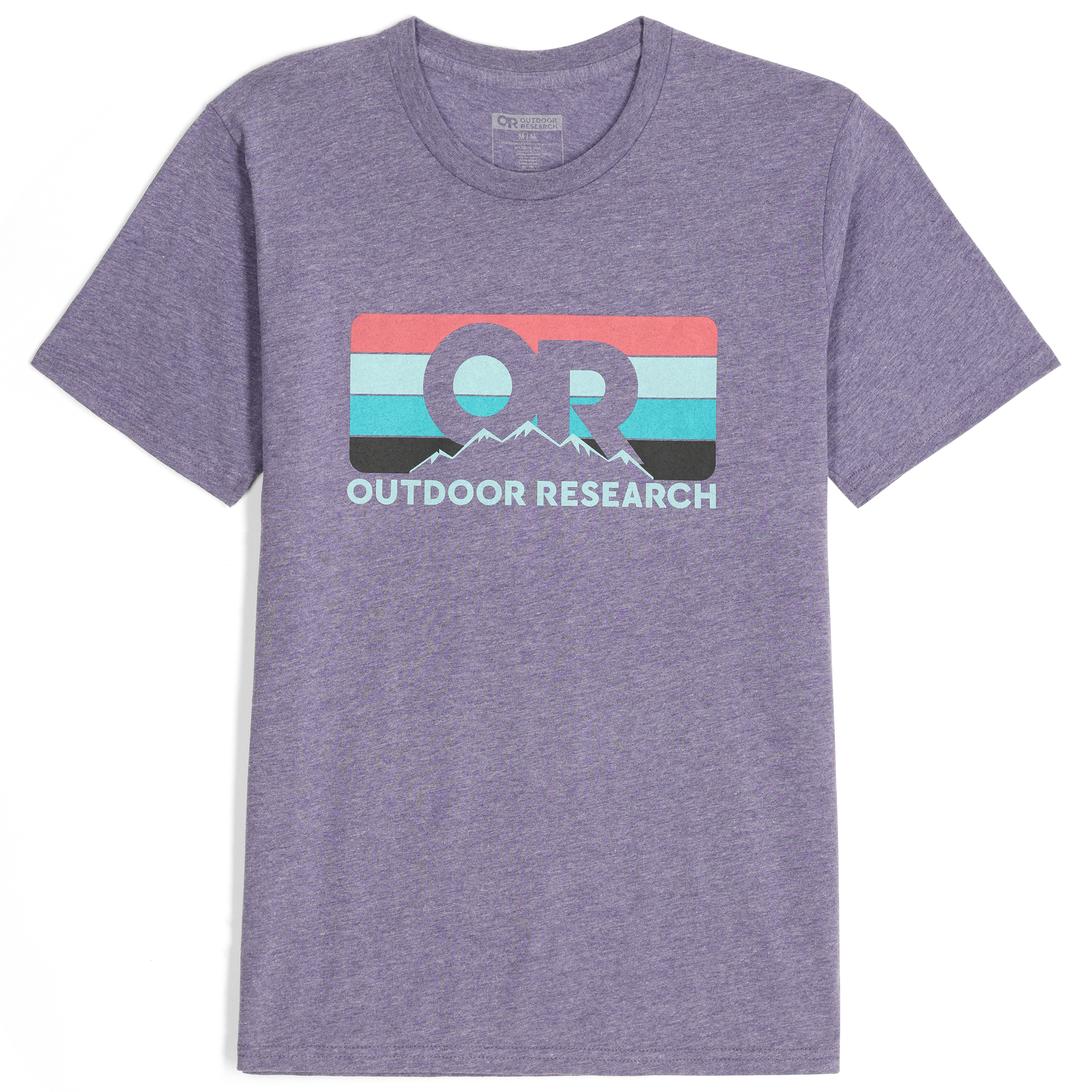 Outdoor Research Advocate Stripe T-Shirt Dark Navy, M