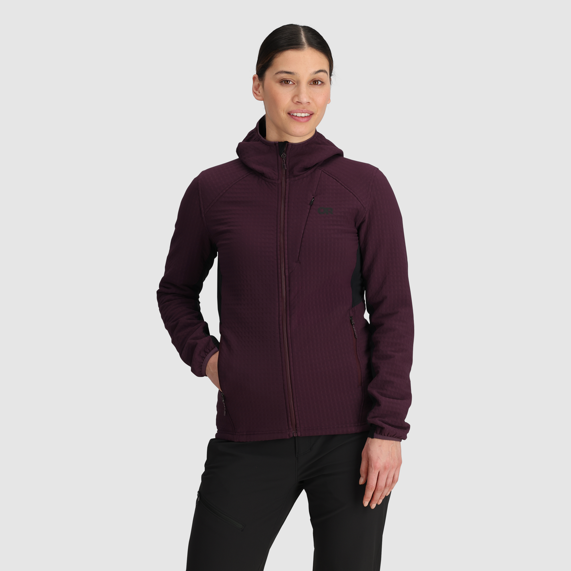 Outdoor Research Women s Vigor Plus Fleece Hoodie Black L